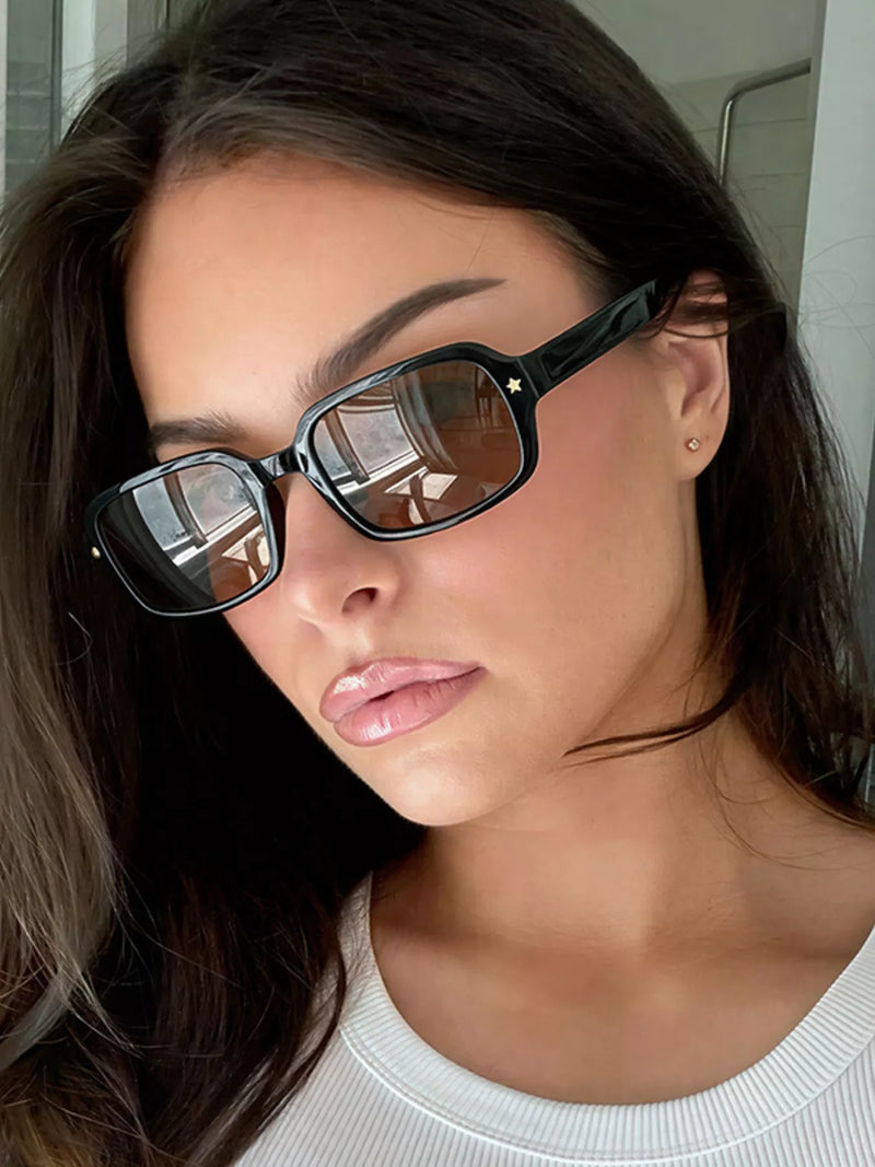 Rectangle UV400 protection sunglasses, view 2