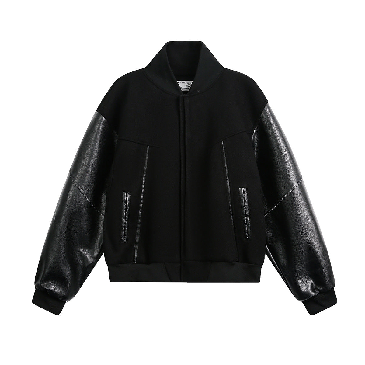 Retro Alien Deconstruction Flight Jacket Leather Jacket Baseball Jacket Male