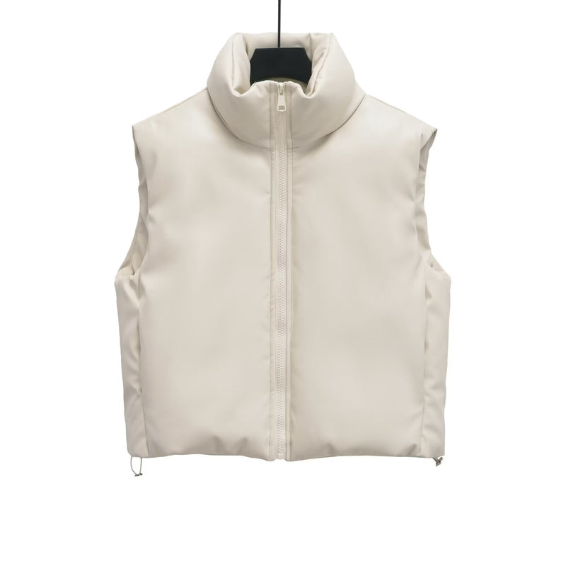 street leather vest