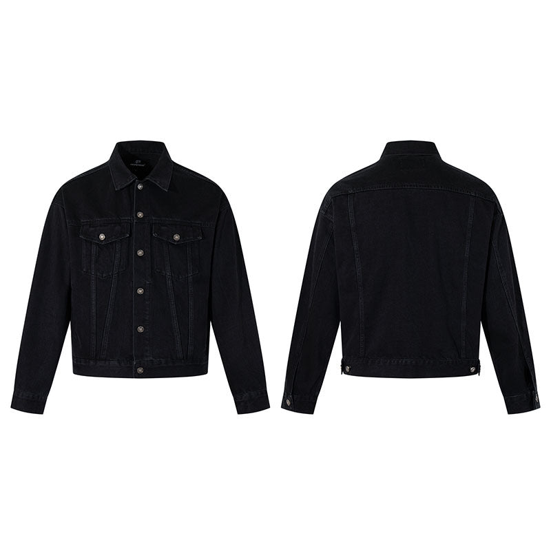 coal denim jacket