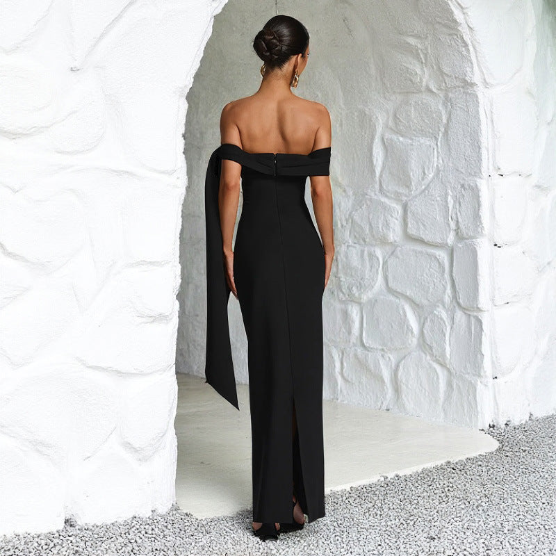 one shoulder dress