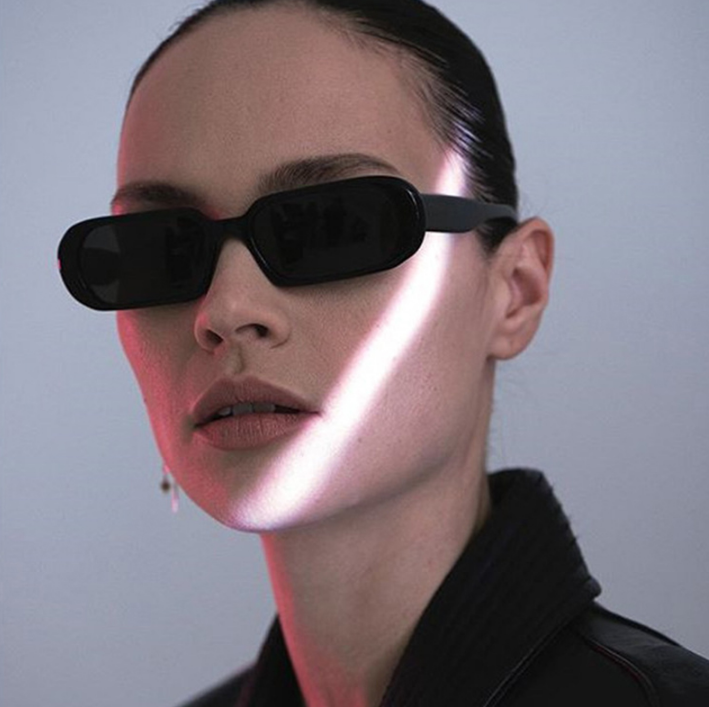 Fashion Female Trendy Small Frame Sunglasses Women Luxury Brand Candy Color Lens Sun Glasses Ladies Shades