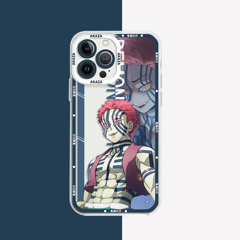 Ghost Slayer Phone Case Suitable for 15 Apple 14 Transparent iPhone 13 Pro Anime