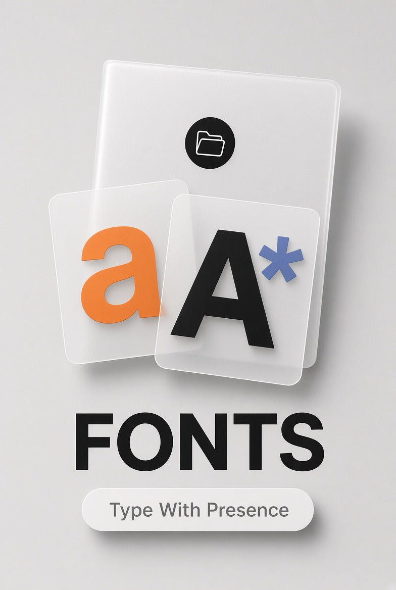 Premium Font Pack – Streetwear & Editorial Typefaces