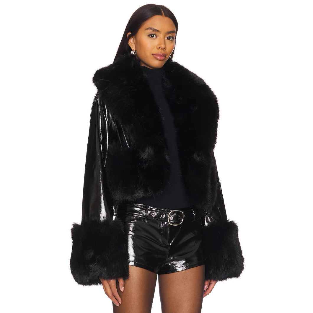 LEXE Plush Coat