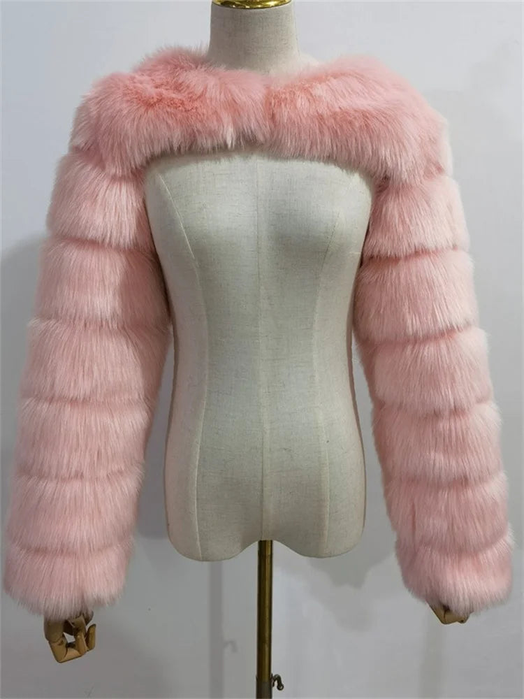 Cropped F-pullover
