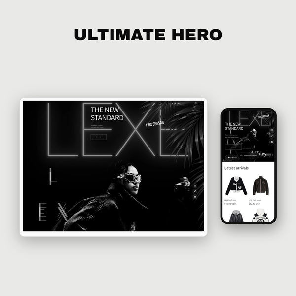 Ultimate Hero on desktop and mobile