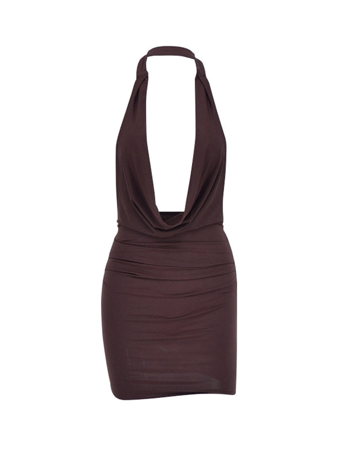 LEXE Cocoa Mini Dress
