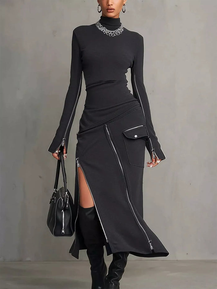 LEXE Moc Maxi Dress