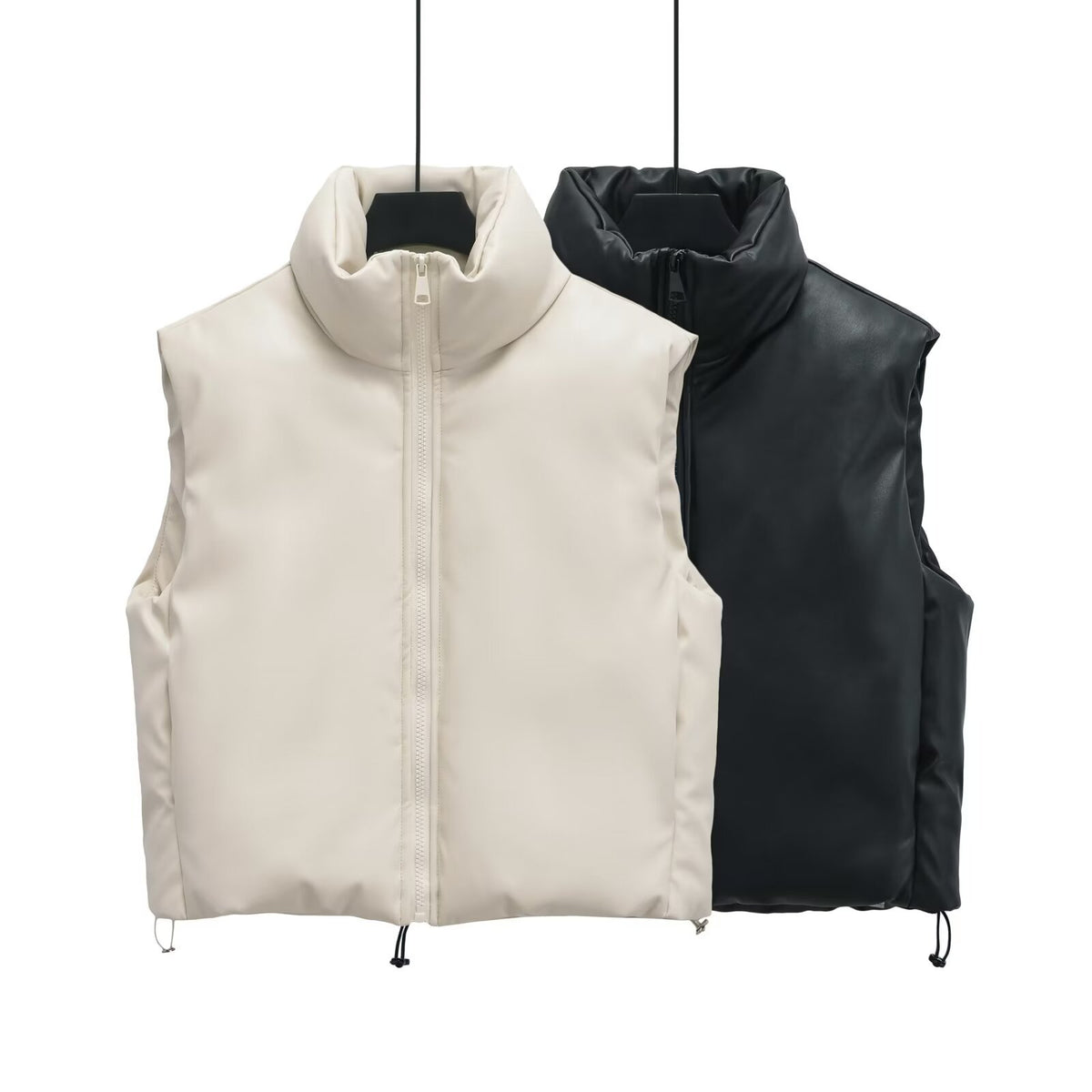street leather vest