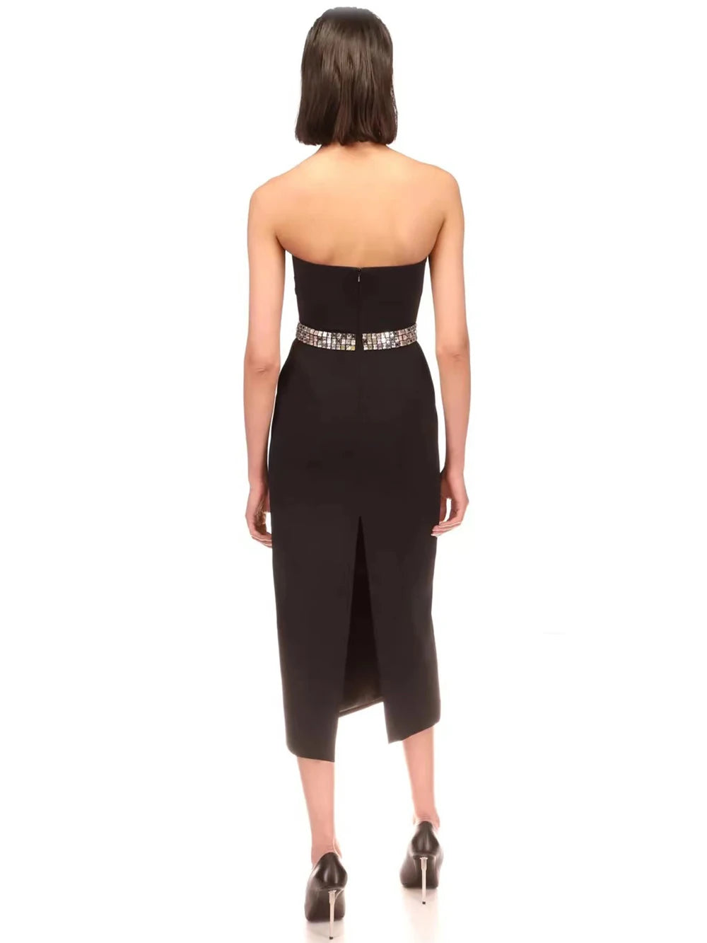 beaded circuit dress