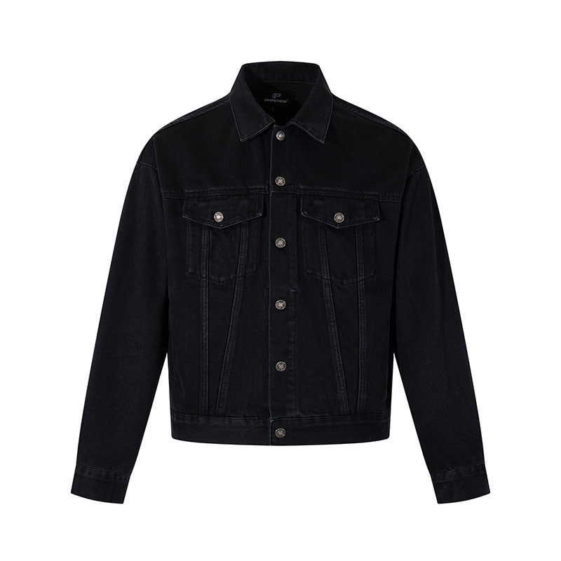 coal denim jacket