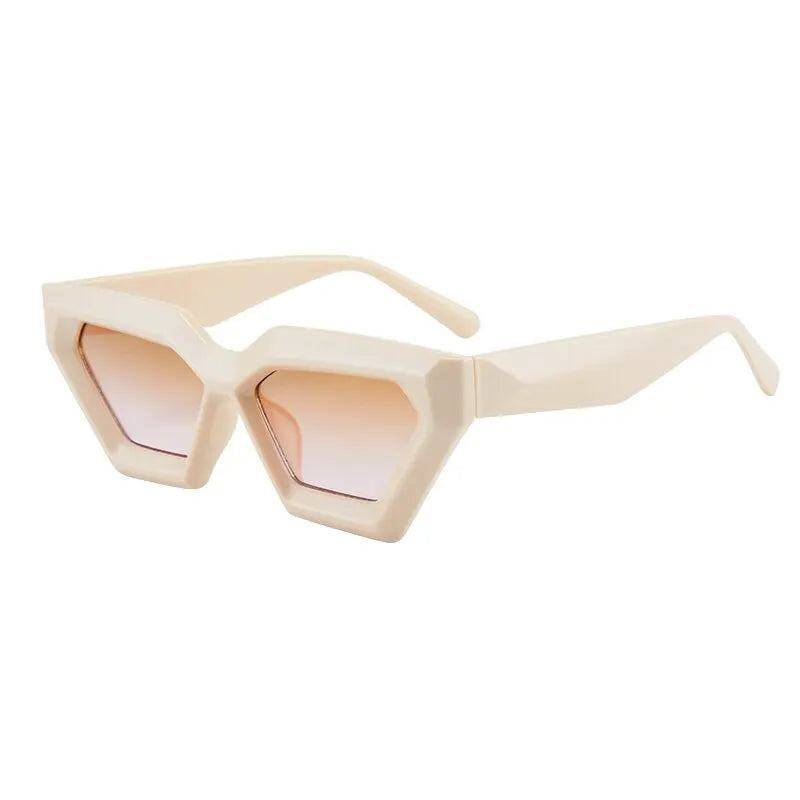 Vintage Cat Eye Sunglasses Women Square Small Frame Sun Glasses Female Brand Designer Retro Shades Fashion