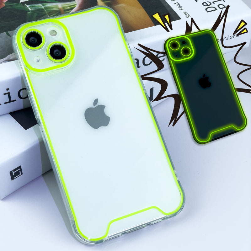 Glow in the dark clear phone case for iPhone, view 2