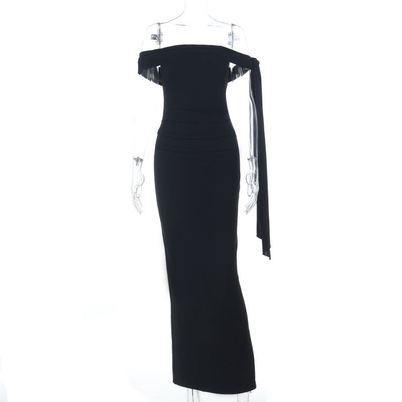one shoulder dress