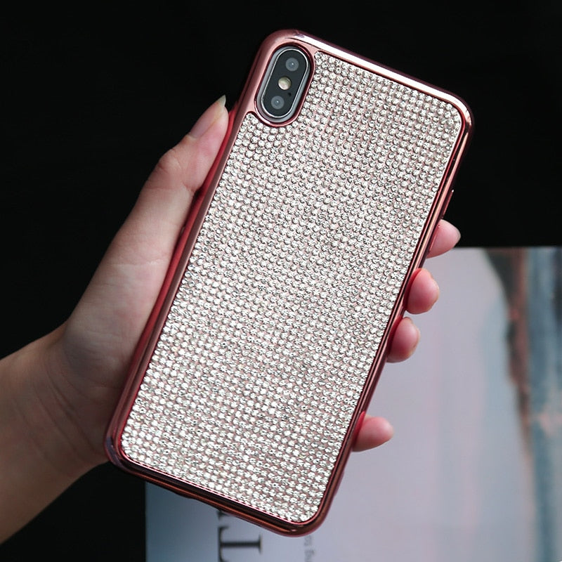 Diamond plated slim silicone phone case, view 4