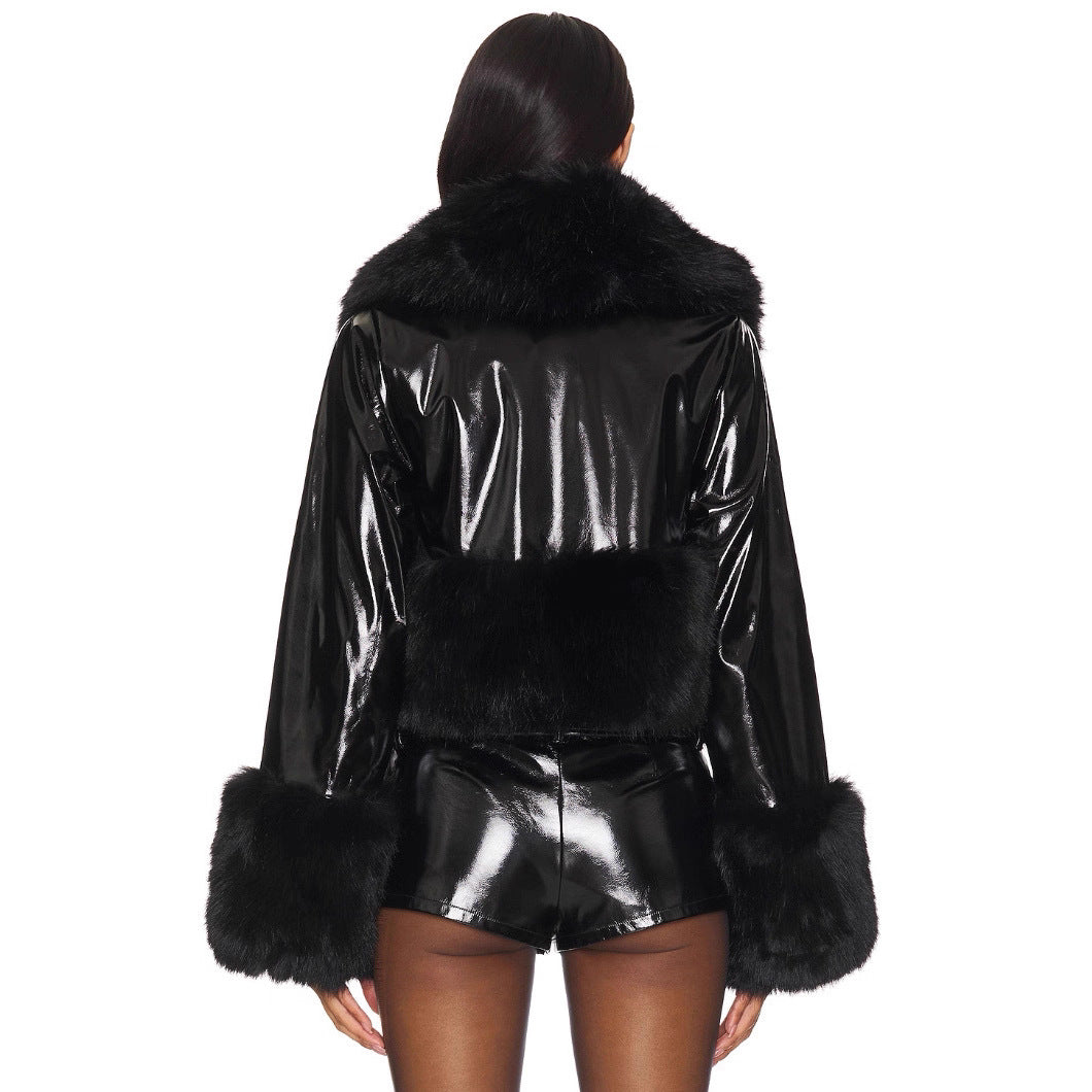 LEXE Plush Coat