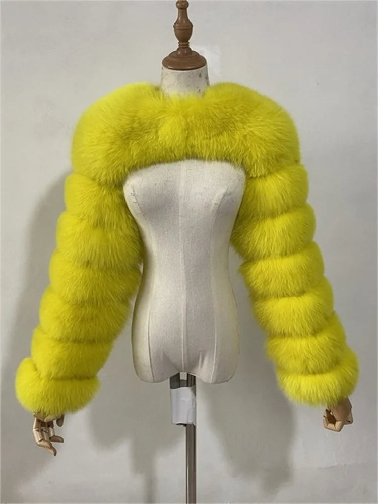 Cropped F-pullover